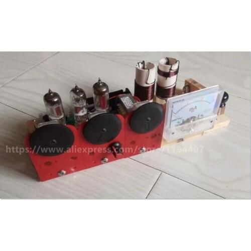 Electronic tube three lamp QRP station electronic tube radio transceiver 7.023 7.050 transceiver kits dual purpose