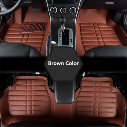 Flash Mat Leather Car Floor Mats For Bmw x5 e53 e70 2004-2013 2014- 2016 2017 2018 Custom Auto Foot Pads Automobile Carpet Cover