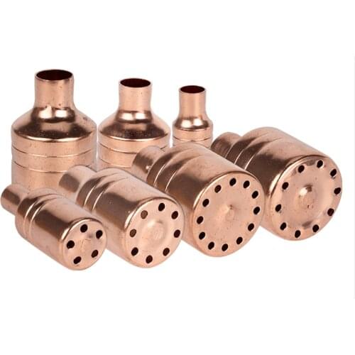 Air Conditioning refrigerant Distributor head red copper filter capillary copper splitter