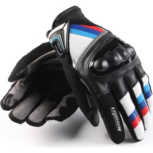Motorcycle Gloves Touch Operation Wearable Motocicleta Guantes Moto Verano Gant Motorbike Motorrad Handschuhe 2021 New