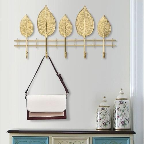 Wall Hanging Porch Key Hook Wall Decoration Hanger Clothes Rack Behind Door Family Bedroom Purse Hanger Hook