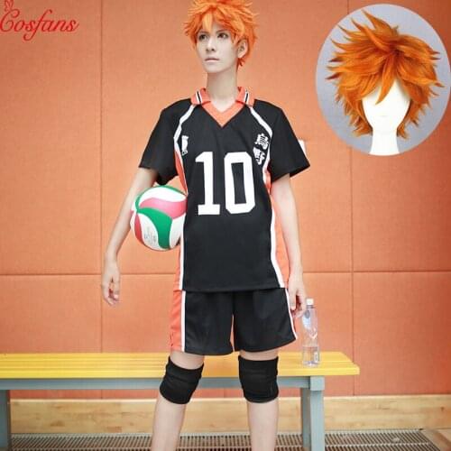New Anime Haikyuu!! Karasuno High School Volley ball Club Jersey Hinata Syouyou/Kageyama Tobio Cosplay Costume Uniform Sportwear