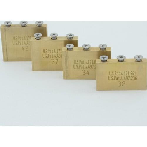 1 Piece Original Genuine Electric Guitar Brass Block Fit Parts Of FR Special Made In Korea) Tremolo System Bridge