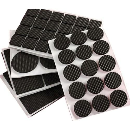 Chair Ottoman Table Ottoman Table and Chair Non-slip Table Corner Sofa Bench Leg Mute Wear-resistant Sticker Protective Cover St