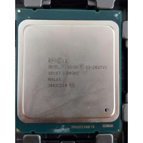 Intel Xeon E5 2637V2 CPU 3.50GHZ 15MB 130W 4-cores LGA 2011 E5 2637 V2 processor CPU