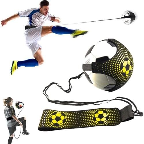 Soccer Ball Juggle Bags Children Auxiliary Circling Training Belt Kids Soccer Kick Trainer Kick Solo Soccer Trainer Football