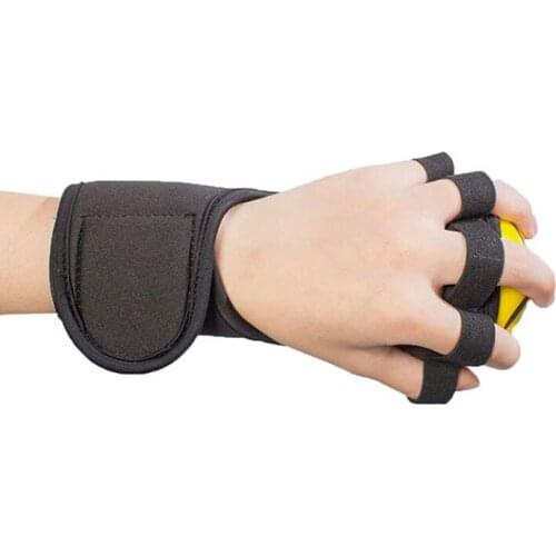Strengthened finger gripper for hand strength training