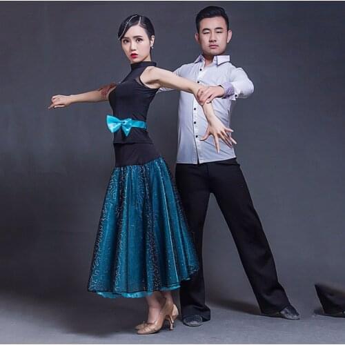 2018 Skirt Standard Ballroom Dancing Clothes ModernJazz Skirts India Dance Clothing Latin/American/India Dance Dresses 5074