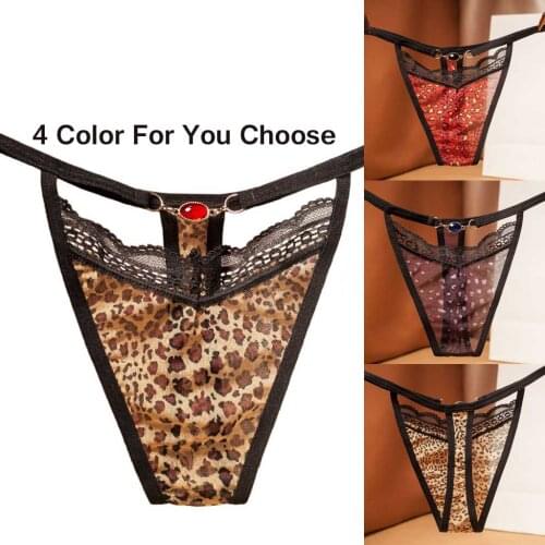 Pearl Sexy Panties Lingerie Women Crystal Thong Lace Tangas Women Low Waist Panties Women G String Panties Brief Bragas Mujer