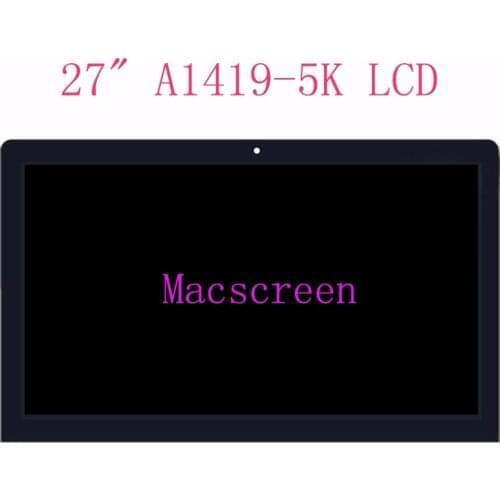 LM270QQ1 SD C1 New original A1419 5K LCD assembly retina screen with Glass For iMac 27" MNE92 MNEA2 MNED2 all-in-one EMC 3070