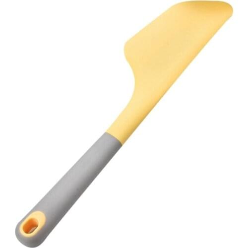 1pc Long Handle Food Grade Non Stick Butter Cooking Silicone Spatula Set Cookie Pastry Scraper Cake Baking Silicone Spatula