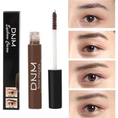 1pcs Waterproof Makeup Eye Brow Gel Black Brown Color Waterproof Enhancers Mascara Cream Long-lasting Mascaras TSLM2