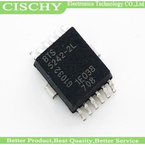 2pcs/lot BTS5242-2L BTS5242 5242-2L HSOP-12 In Stock