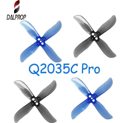 8Pairs DALPROP CYCLONE 2 Inch Q2035C Pro 2035 4-blade Propeller CW CCW for RC Cine Whoop Drone FPV Racing