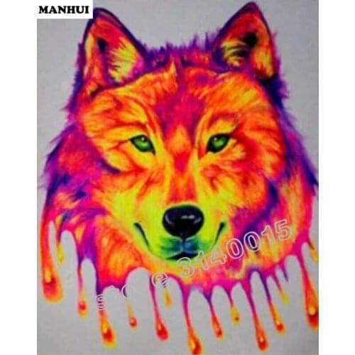 Diamond embroidery 5d diy diamond painting Painted dog diamond full spuare Diamond painting Home decoration Picture ABC337