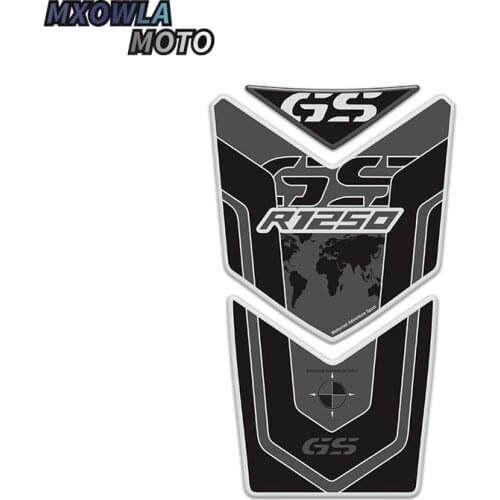 Free shipping 3D ADESIVI Sticker Decal Emblem Protection Tank Pad Cas Cap Fit BMW R1250GS R1250 GS R 1250 GS