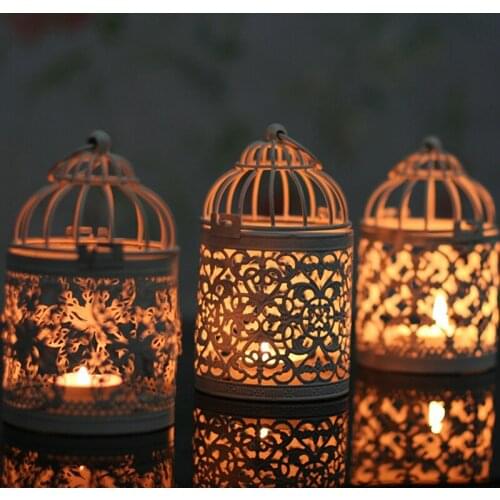 Decorative Moroccan Lantern Candle Holder Hanging Lantern Vintage Candlesticks Home Decoration Lantern P15