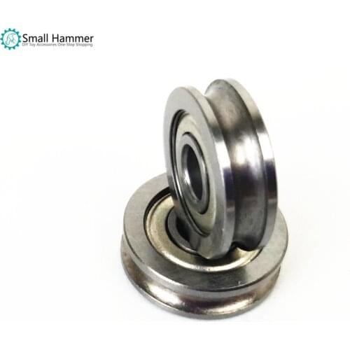 Extruder parts U-shaped groove guide wheel pulley bearing U604ZZ