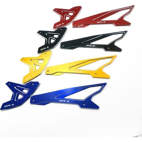For Suzuki DR-Z 400SM/S/E 2000-2020 DRZ LOGO Rear Brake Disc Guard Chain Cover