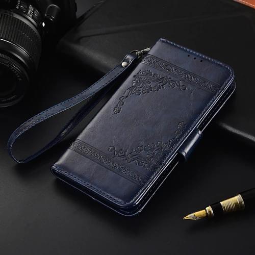 Flip Leather Case For Samsung Galaxy A7 2018 A750 Fundas wallet case TPU case For Samsung A7 2018 SM A750F bag