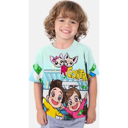 Kids Me Contro Te 3D Print T Shirts Summer Toddler Cartoon T-shirt Children Anime Tshirts Boys Girls Teens Tee Tops Streetwear