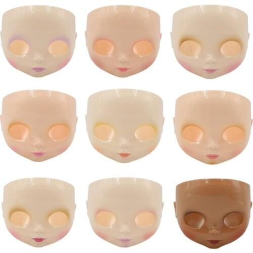 Blyth Doll Face Plate DIY 5PCS including faceplate, backplate and screws for custom doll