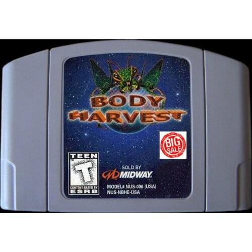 64bit game ** Body Harvest ( USA Version!! )