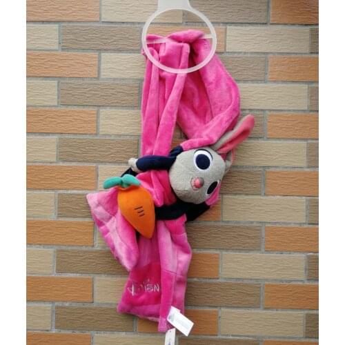 Disney Parks Disneyland Exclusive Judy Hopps Zootopia Scarf Soft Beanie Toy
