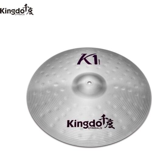 Kingdo K1 series Cheap practice 18"crash cymbals set for drums