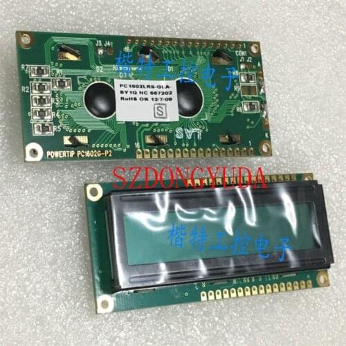 Original For POWERTIP PC1602G-P2 LCD Screen Display PC1602LRS-GLA-BY1Q