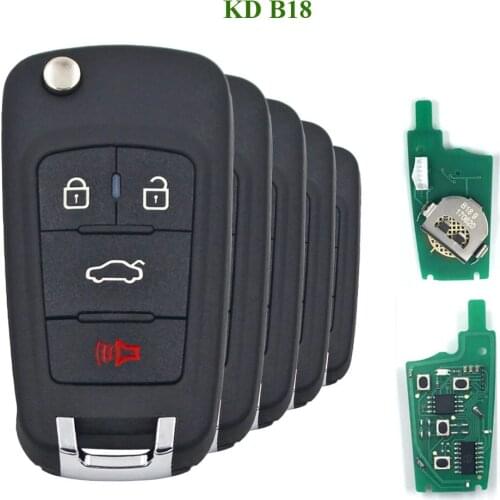 Original KEYDIY 4 Buttons Universal Remote Control Key B-Series B18 for KD900 KD900+,URG200 KD-X2 Machine
