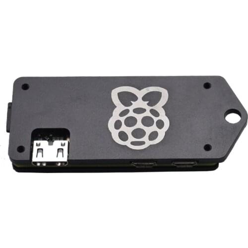 P82F 1Set Ultra-thin ZV2 CNC Aluminum Alloy Protective Case Metal Enclosure Shell for Raspberry Pi Zero W Accessories