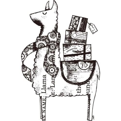 Retro sheep Transparent Clear Silicone Stamp/Seal for DIY scrapbooking/photo album Decorative clear stamp A7276