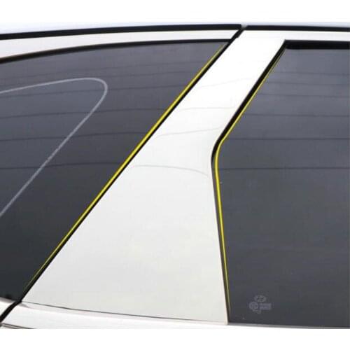 STYO Car Stainless Steel Window Trim Door Body Side Trim sticker Car-styling For Hyundai Tucson NX4 2021 2022