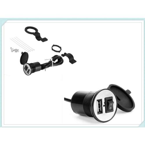Motorcycle USB mobile phone charger power supply waterproof for HONDA XR230 MOTARD XR250 MOTARD CRM250R AR