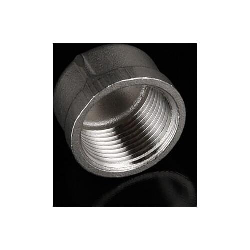 1pc 304 stainless steel outer thread plug inner thread bulkhead plug cap plug cap 1/2" DN15, 3/4" DN20,1"