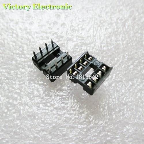 20PCS/Lot New 8Pin Socket DIP IC Sockets Adaptor Solder Type Socket Kit Wholesale Electronic