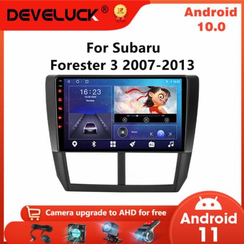 Android 9.0 Car Radio For Subaru Forester 3 SH 2007-2013 2 Din Multimedia Player GPS Navigation DSP RDS 2+32G Floating Window