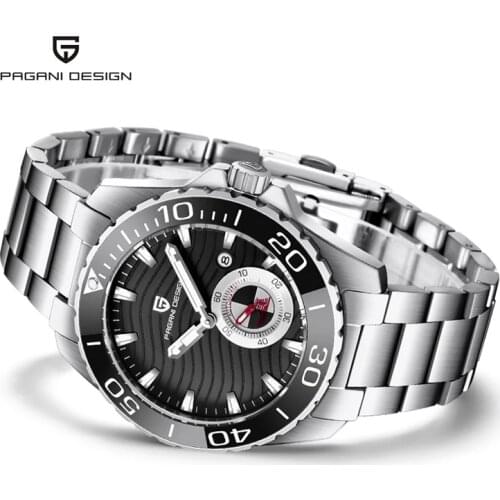 PAGANI Design Automatic Mens Mechanical Watches Fashion Stainless Steel Waterproof Wristwatch Top Brand Luxury Wristwatches Men