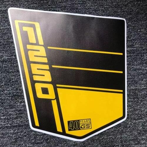 For BMW Motorrad R1250GS ADV 2013-2021 40 Year Decals Motorcycle Front Fairing Sticker