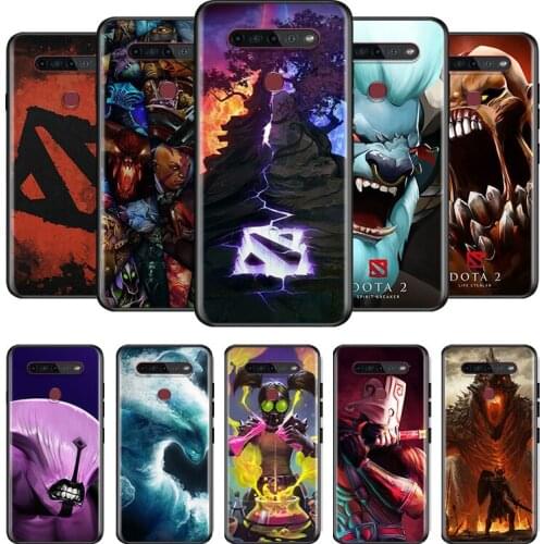 Dota 2 Game For LG G8 V30 V35 V40 V50 V60 Q60 K40S K50S K41S K51S K61 K71 K22 ThinQ 5G Phone Case