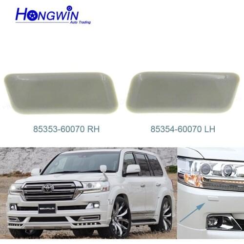 HeadLight HeadLamp Washer Nozzle Jet Pump Clean Actuator & Cover Cap For Toyota Land Cruiser 200 LC200 2015 2016 2017 85353-6007