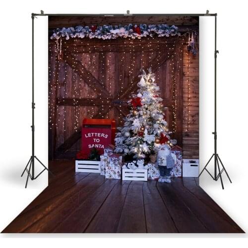 HUAYI Photography Backdrops Christmas Day Celebration Party Decor Photo Background Christmas Holiday Family Backdrop XT-7742