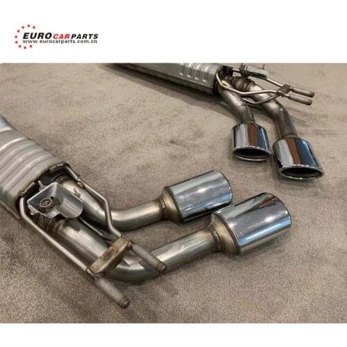 G class W463 G63 exhaust system for g500 g55 g65 exhuaust tips with logo w463 mufflers dual exhaust tip