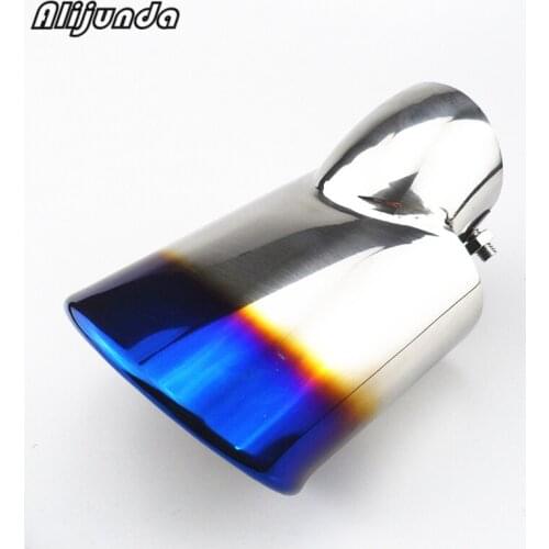 Stainless Steel Exhaust Pipe Silencer for Mitsubishi outlander 2013 2014 2015 2016 Outlander auto accessories