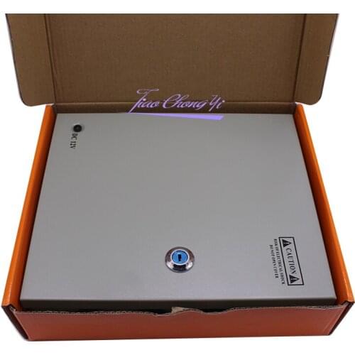 Hot DC12V 10A Fused 9 Channel CCTV power supply switch box for surveillance camera Security output 120W,9 port CE, LVD Approved