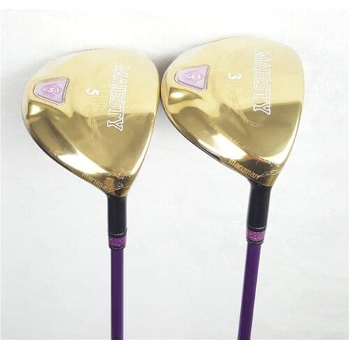 New Womens Golf fairway wood Majesty Prestigio 9 clubs wood 3/15 5/18 Golf with Graphite Golf shaft free shipping