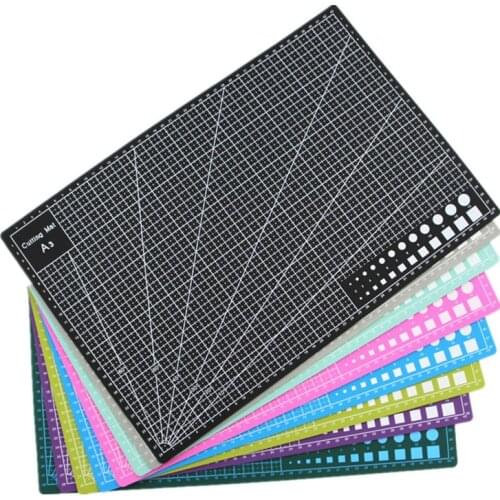 A3 Double-sided Cutting Mat Pad PVC Cutting Board Workbench Paper Cutting Carving Board Art DIY Knife Engraving Model Tool