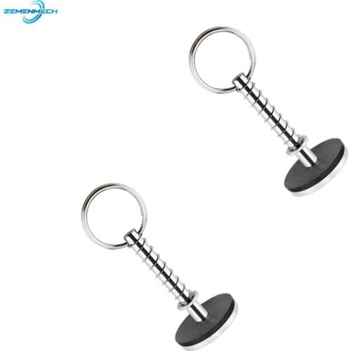 2PCS Stainless Steel Hatch Cover Pull Handle Quick Pin Button Boat Yacht Storage Retainer Farm Trailers Wagons Auto Car Trailer