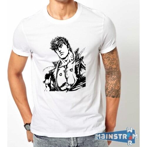 Hot New 2019 Summer Fashion T-SHIRT MAGLIETTA KEN IL GUERRIERO KEN SHIRO HOKUTO DISEGNO UNICO INIMITABILE! Tee Shirt